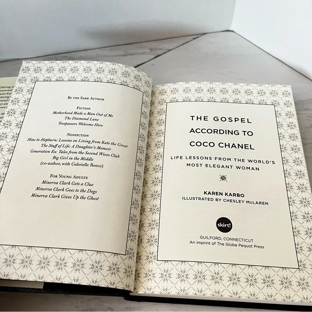 The Gospel According to Coco Chanel Hard Cover Book 8